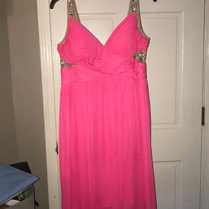 Pink dress